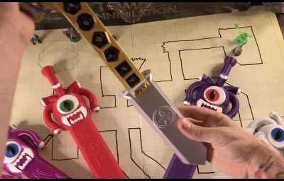 [OC] I designed some pretty neat dice swords