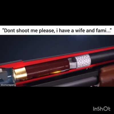 The gun wielder is a monster: he didnt killed the children