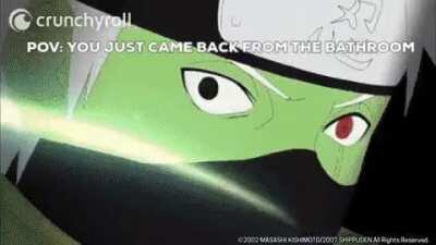 the only time they ever look at me