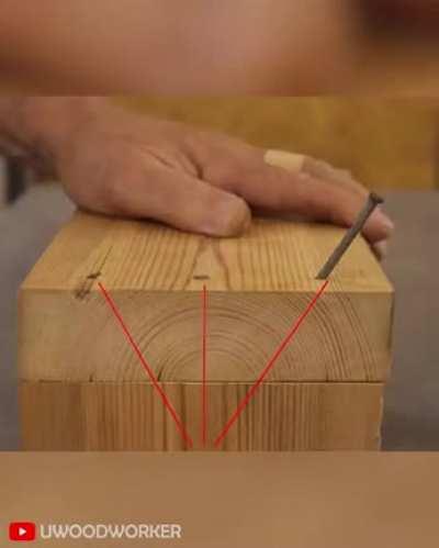 Как правильно забивать гвозди