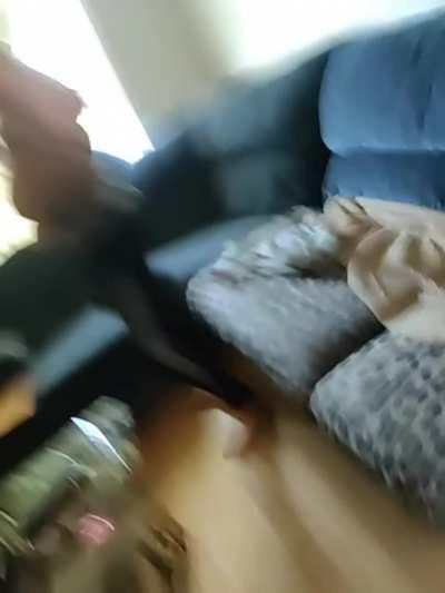 Big boob milf changing