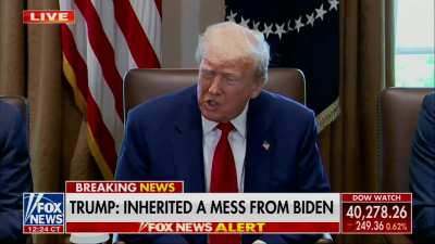 Trump suggests he is going to blame Biden for bad 