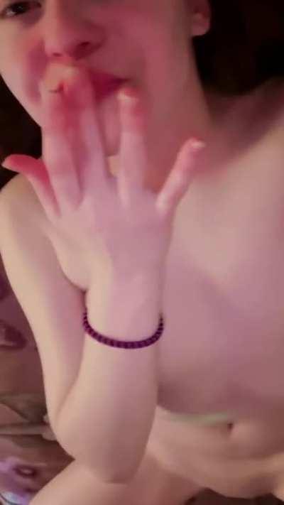 Taste my sweet strawberry