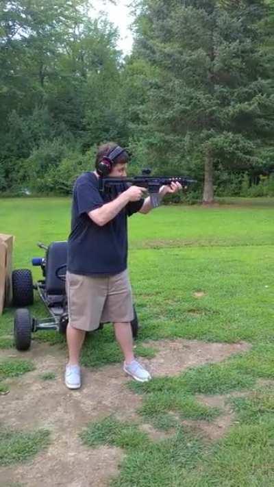 My first AR build and first time using a binary trigger. Extremely happy with the finished product