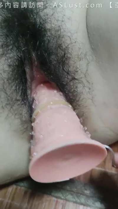 Asian Hairy Pussy Sex Toy Wife Porn GIF by chondven02