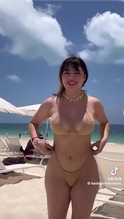 Sexy girl at the beach 