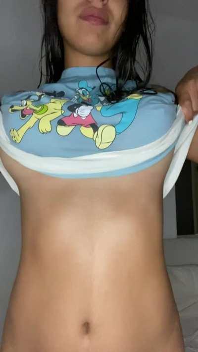 Would you play with my all-natural stacked boobs..