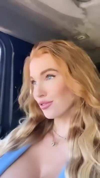 That's a big cleavage