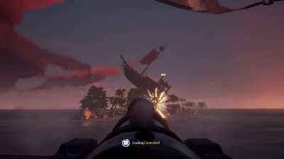 Skeleton just being a skeleton ship