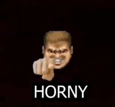 Horny identified!