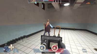 Observation of a spinning Sniper