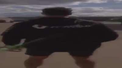 R I C C I A R D O on his way to P4 in Silverstone