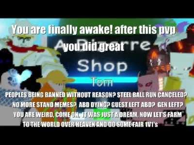 i-it was only a d-dream?!