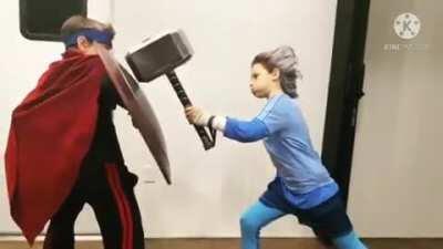 So Tommy is WORTHY too!!!!