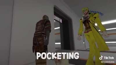 Person in vr becomes a oblivion npc.