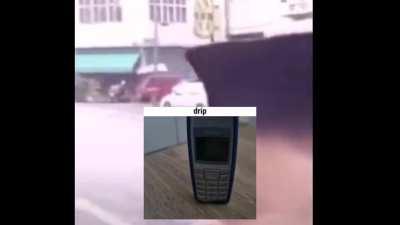 Clean cut Minecraft nokia drip