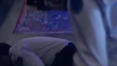 Bianca Cruzeiro Gives a Hard Knee in Aniara (2018)