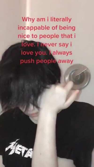 who else loves to take a video of themselves crying?