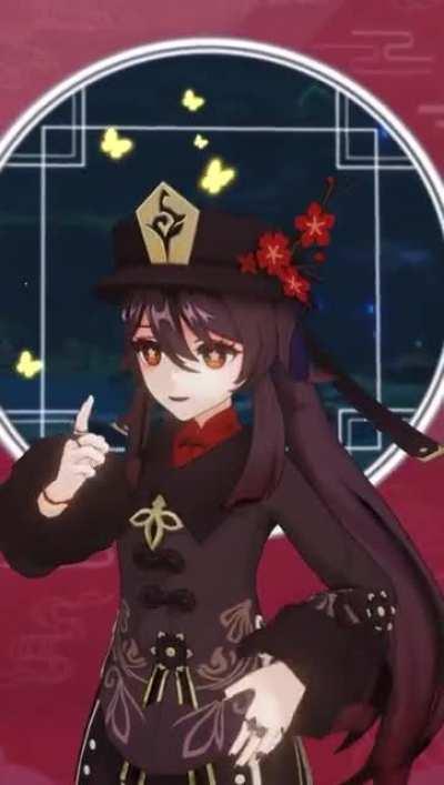 Isn’t she the the cutest? Hutao’s New Year Message to all of us.