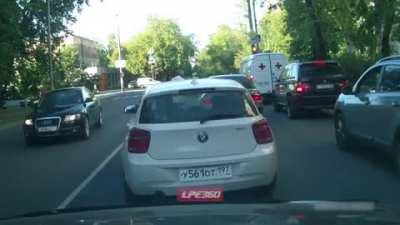 When someone confronts you, it's usually best to just run them over