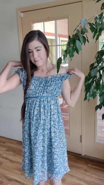 Do you like my dress?