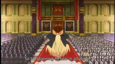 Felt, the anarchist candidate to be queen