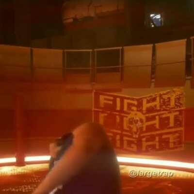 Literally my first Boxing match in the game