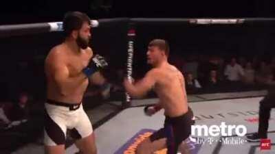 Stipe Miocic putting a beatdown on his opponents