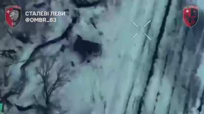 Ukrainian 63rd Mechanized Brigade destroyed Russian armored vehicles, logistics trucks, numerous mortars, antennas and other enemy equipment. Torske/Kremmina direction. March 2025