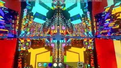 I made another crystal palace! I really went all out on this one. (EPILEPSY WARNING)