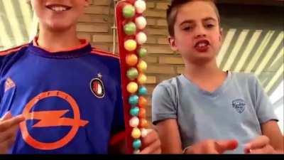Trying the gumball challenge!
