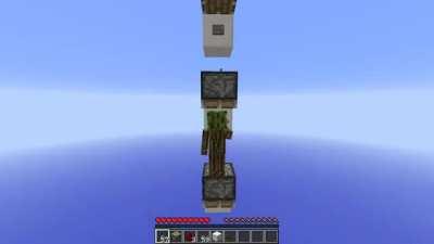 Smallest 1.9 Minecraft Elevator - Button powered