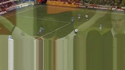 We did this against Spurs in White Hart Lane in 4th round of the FA Cup 20 years ago.