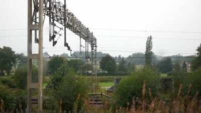 Wednesday afternoon rain from a window