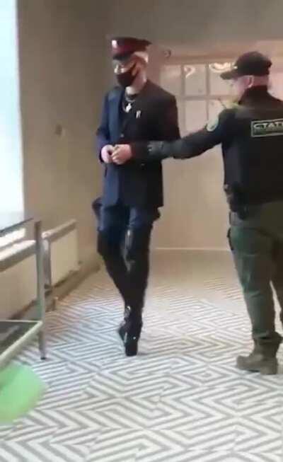 High heeled man gets KO