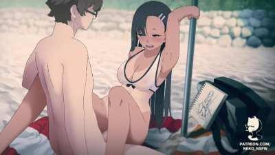 Nagatoro Getting It on at the Beach