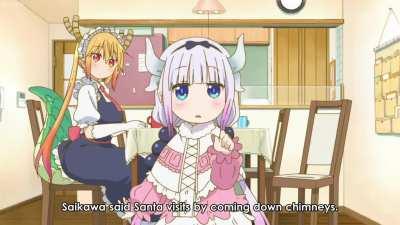 Tohru builds a chimney
