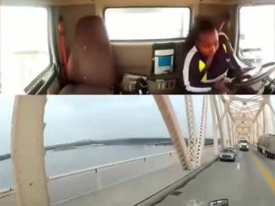 Hanging over nothing for an hour must have felt like forever....