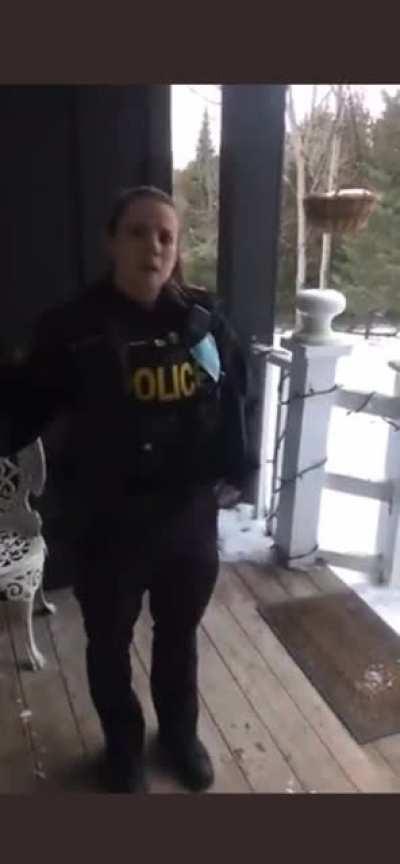 Karen realizing that she isn't anonymous on Facebook