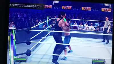 WWE 2k23 with slow motion on Xbox one S