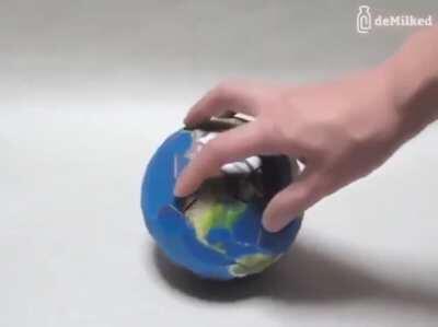 The Japanese are known for their incredible origami, but Haruki Nakamura creates paper art that most find even more entertaining.