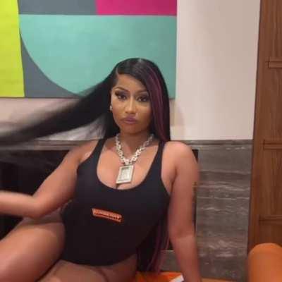 Nicki Minaj teasing