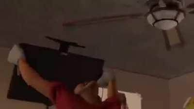 Scout gets meme spooned