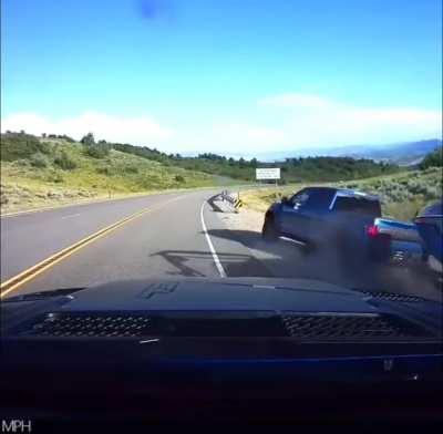 What could go wrong pulling a quick U-turn?