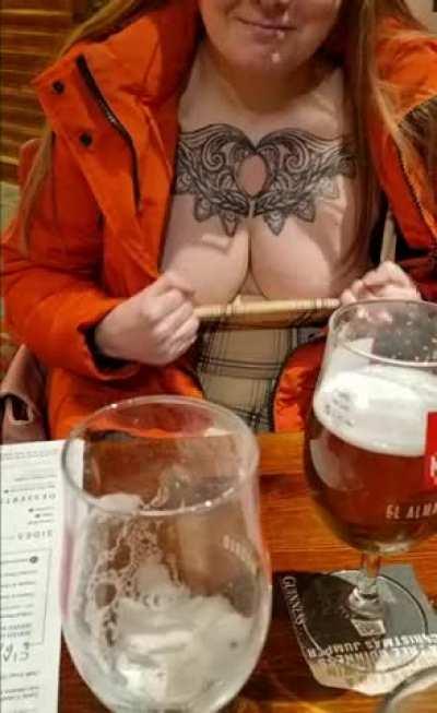 Something about pubs that make ge give a sneaky flash every time