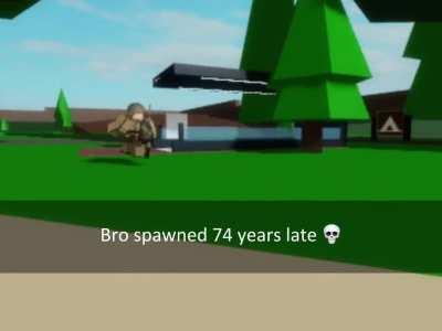 Bro spawned 74 years late
