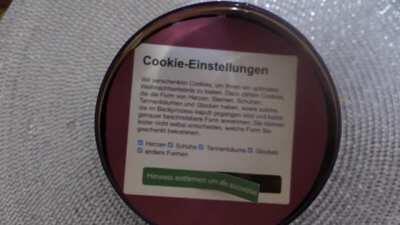 Ich hab Kekse verschenkt