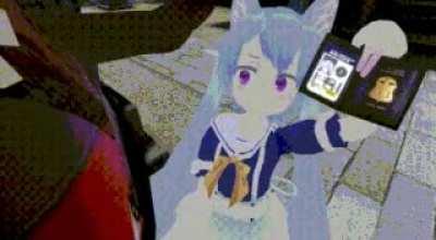 Gif que mostra que Core é trap no VR chat