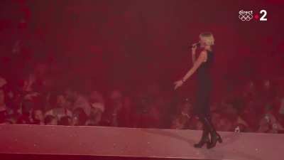 Phoenix performs Nightcall (Guy-Man produced) with Kavinsky at Paris Olympics Closing Ceremony 