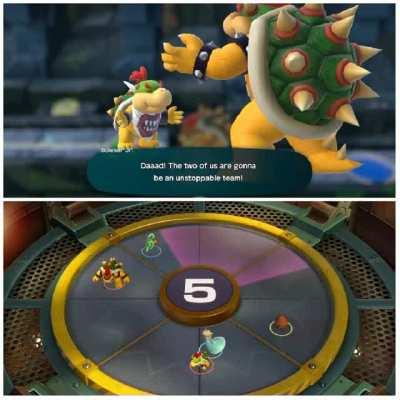 Great parenting, Bowser.